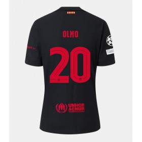 Barcelona Dani Olmo #20 Borta Kläder 2024-25 Kortärmad